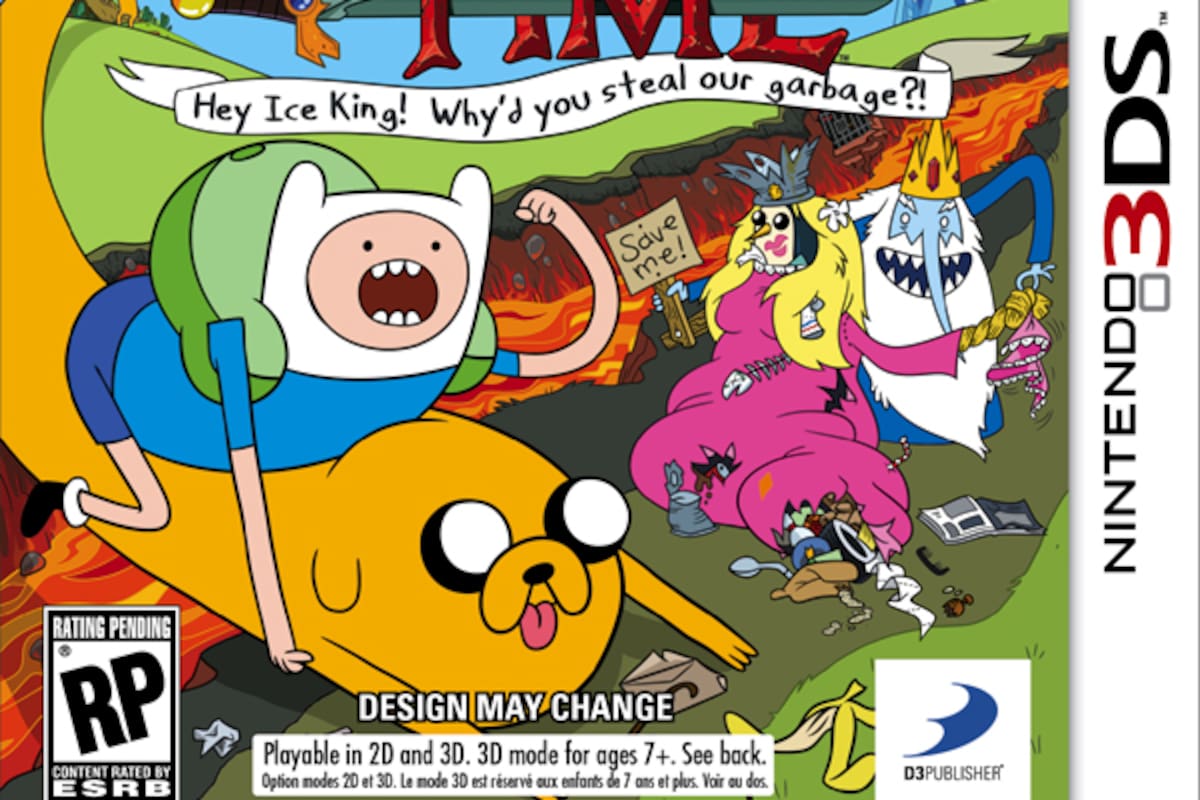 Adventure Time: Hey Ice King! Why'd you steal our garbage?!
