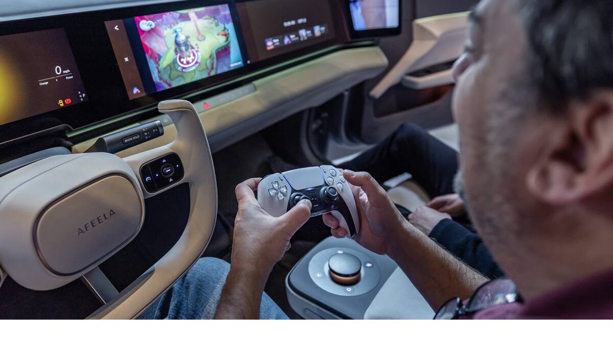 AFEELA was designed with video game lovers in mind