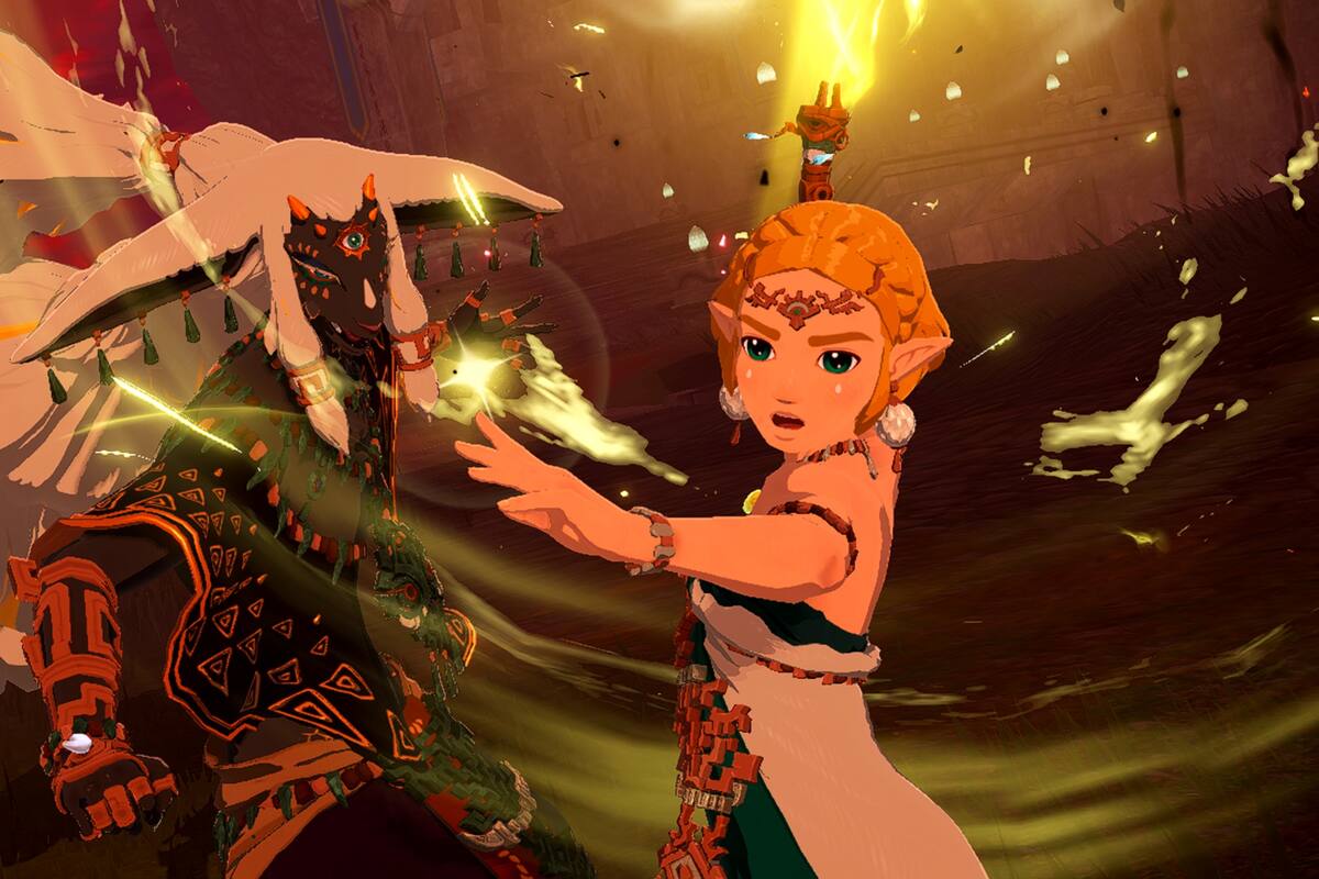 Hyrule Warriors: Age of Imprisonment confirma su peso en Nintendo Switch 2 y será mejor que te prepares