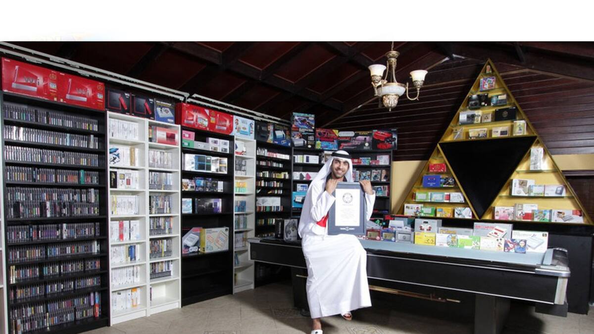 Ahmed bin Fahad cuenta con más 8000 objetos de la compañía japonesa