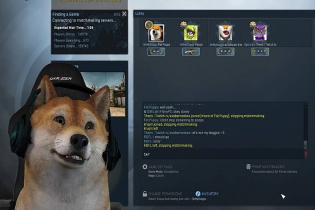Tecnología de seguimiento facial y Twitch hicieron a "Doge" streamer de videojuegos