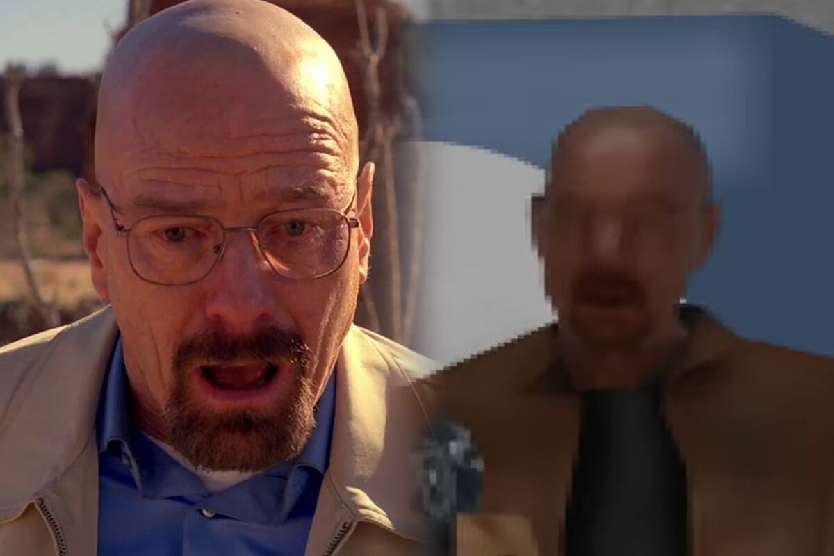 Así de épico luciría un videojuego de Breaking Bad para el primer PlayStation