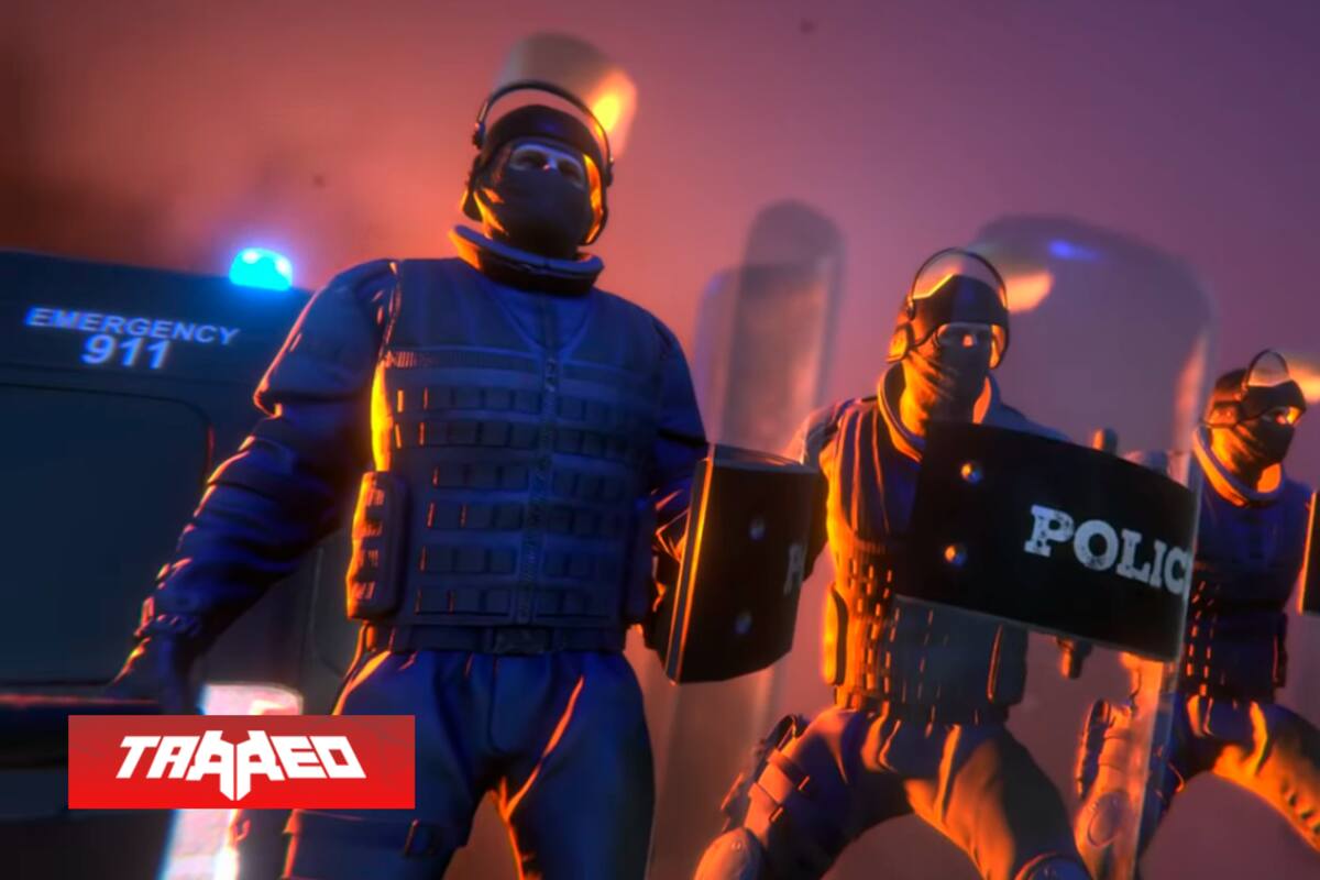 Conviértete en un policía antidisturbios con "Riot Control Simulator" y defiende todas las estatuas que te encarguen