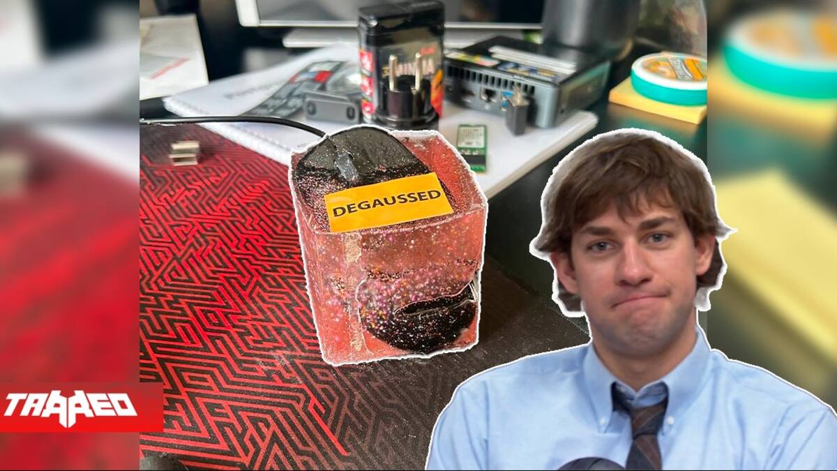 Jugador se va de vacaciones durante 2 semanas y al regresar encuentra que alguien ha cubierto todo su mouse en resina quedando "desmagnetizado"
