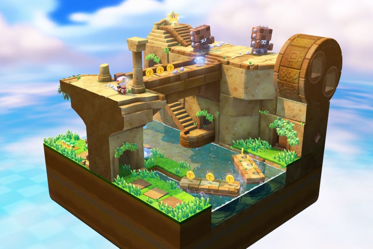 Captain Toad: Treasure Tracker: Captain Toad: Treasure Cracker: El hongo busca tesoros