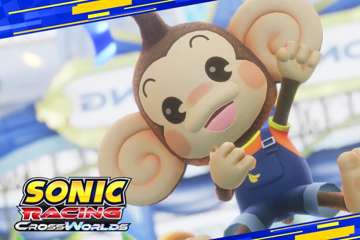 AiAi acelera junto a Sonic y sorprende con su llegada a Sonic Racing: CrossWorlds