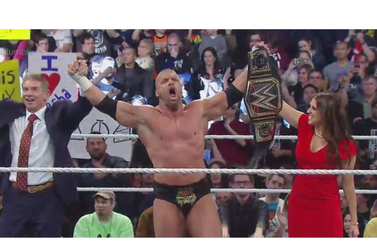 El legendario Triple H regresa para ganar el WWE Royal Rumble