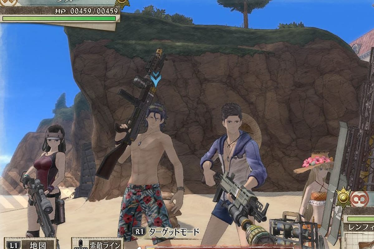 Primer DLC de Valkyria Chronicles 4 te llevará a la playa