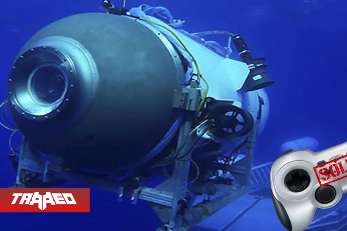 Se agota control de videojuegos que controlaba al submarino TITAN que implosiono en su viaje al TITANIC