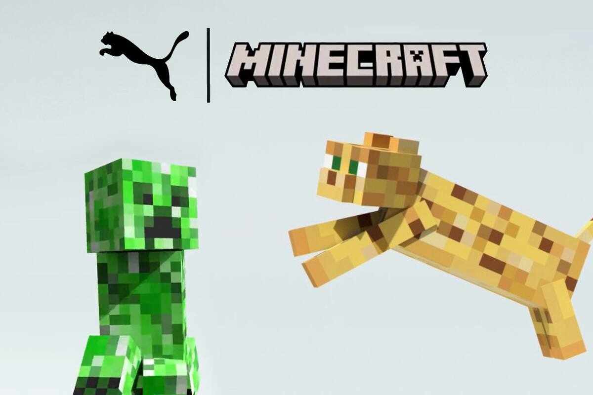 Minecraft y PUMA anuncian su primera colaboración con genial teaser