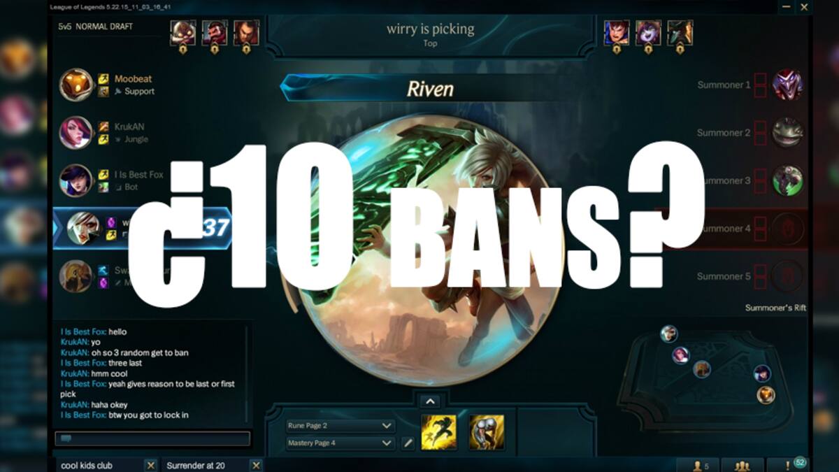 Al parecer Riot finalmente escuchó