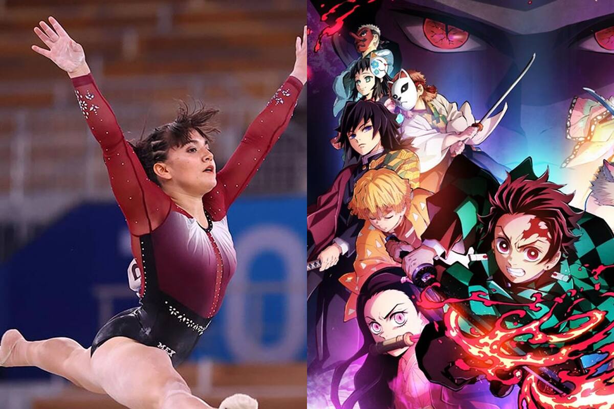 Tokio 2020: gimnasta mexicana usó tema de Demon Slayer en su rutina