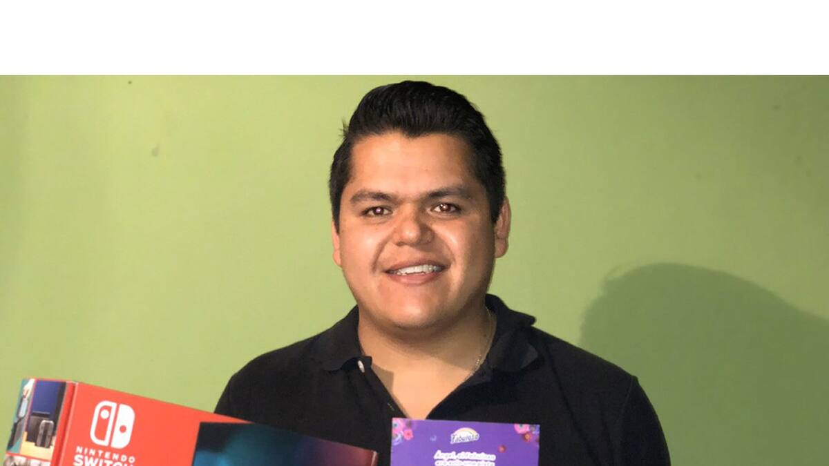 Alguien inesperado le dio una fabulosa sorpresa al jugador