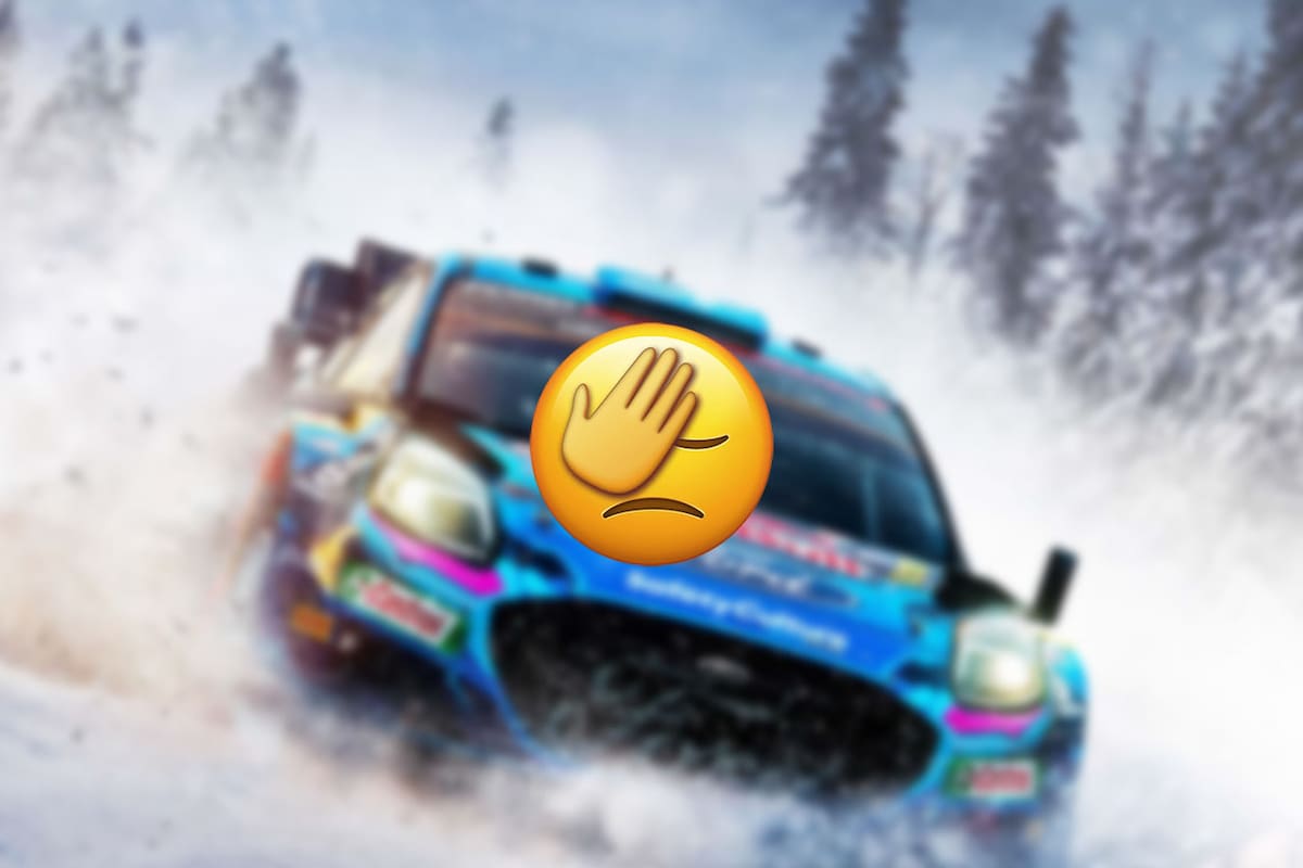Este videojuego de carreras se estropeó por un curioso detalle