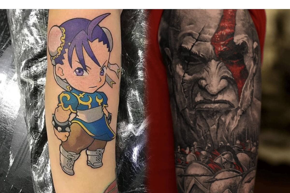 Estudio reveló a los personajes de videojuegos más comunes en tatuajes