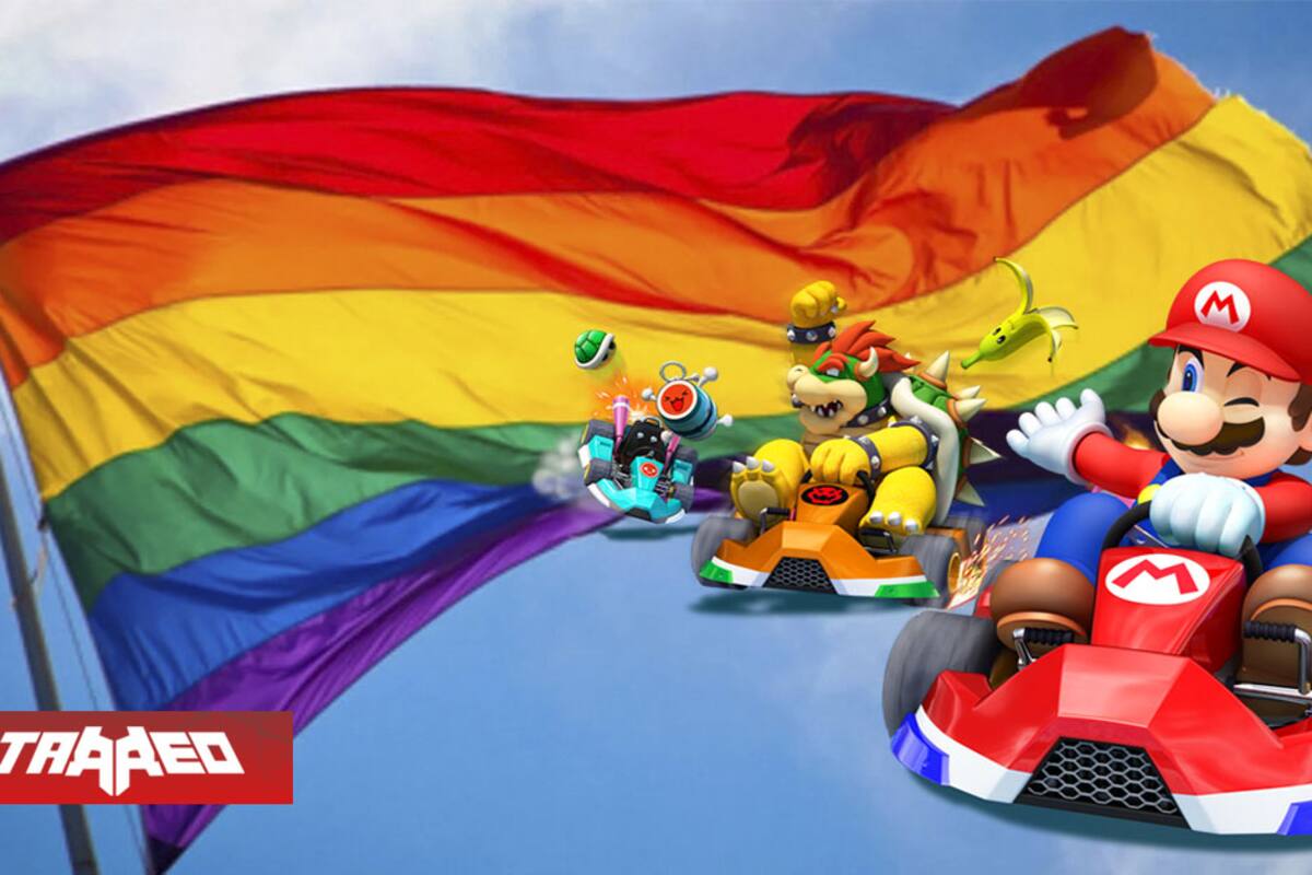 Sujeto reclama que pista Rainbow Road en la película de Mario es propaganda LGBTQIA+ y todos se burlan de él