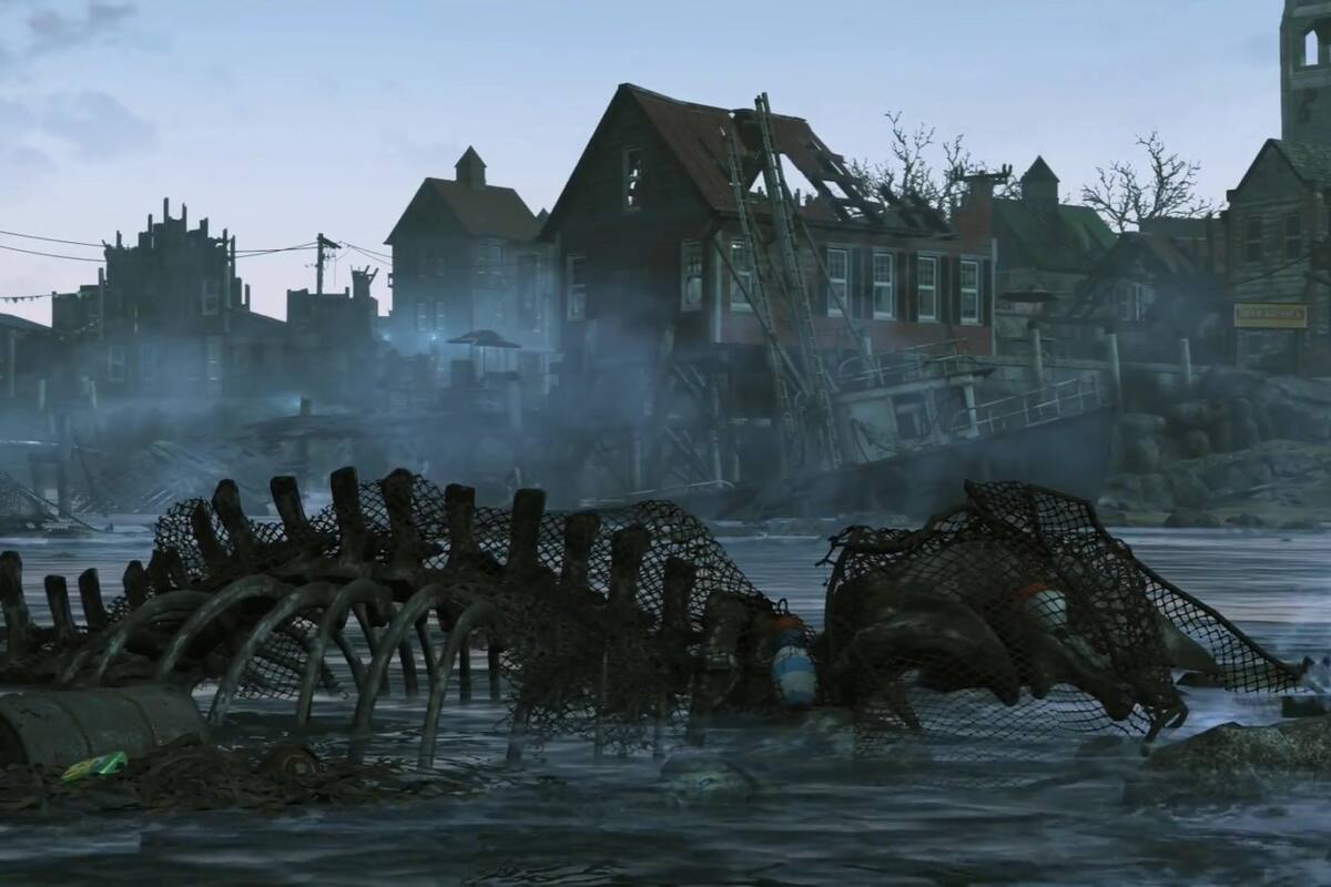 Mejoran el rendimiento de Fallout 4: Far Harbor en PS4
