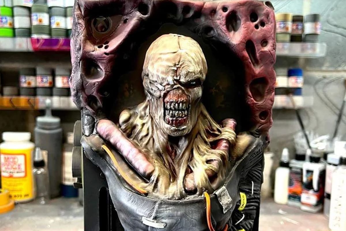 Resident Evil fan transformed their Xbox Series X into Nemesis; players of the franchise were fascinated by the custom console, but some are also concerned