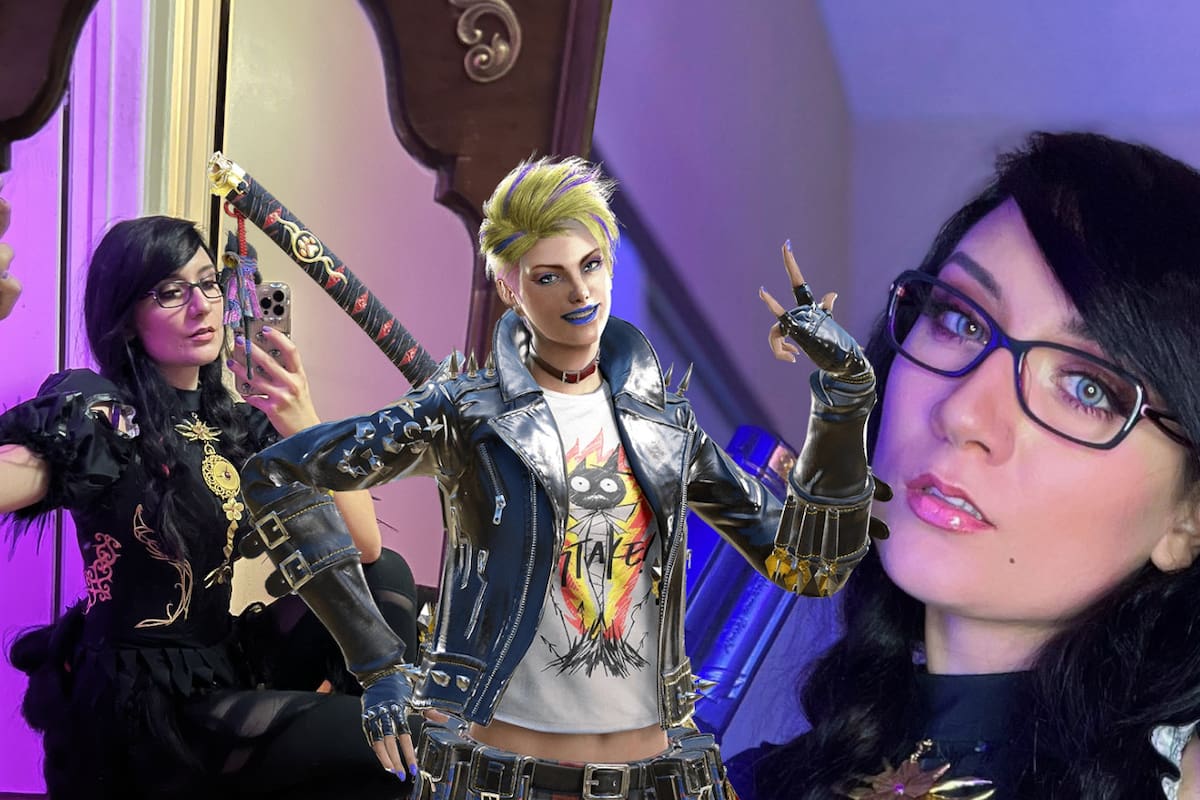 Actriz de Bayonetta 3 festeja debut del juego apoyando a personas trans