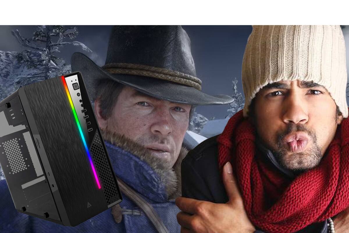 Jugador gastó $4000 USD en su PC gamer y paga las consecuencias: se quedó sin dinero para la calefacción, pero aguantó el frío gracias a Red Dead Redemption 2