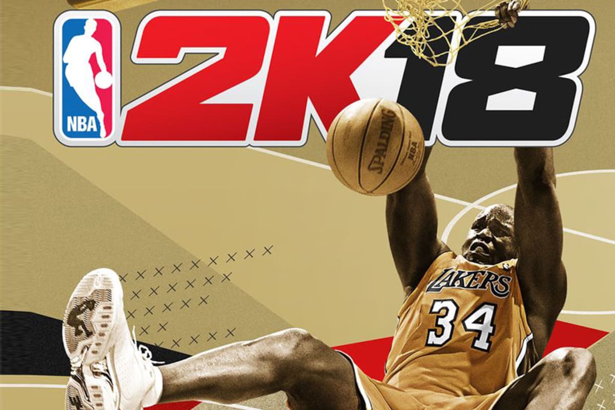 Shaquille O’Neal está de vuelta en la portada de NBA 2K18