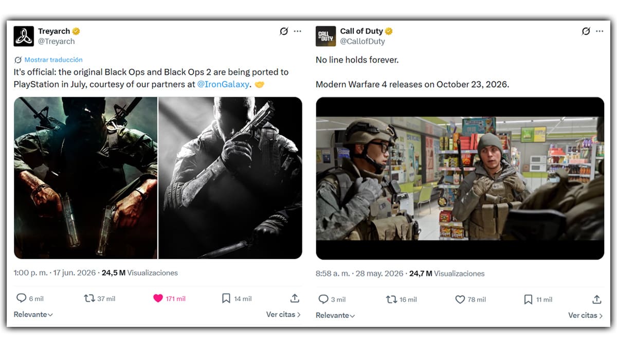 Anuncio oficial ports CoD Black Ops