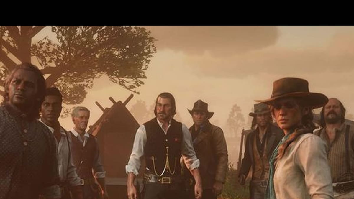 Anuncios públicos muestran a los protagonistas del título, entre ellos John Marston