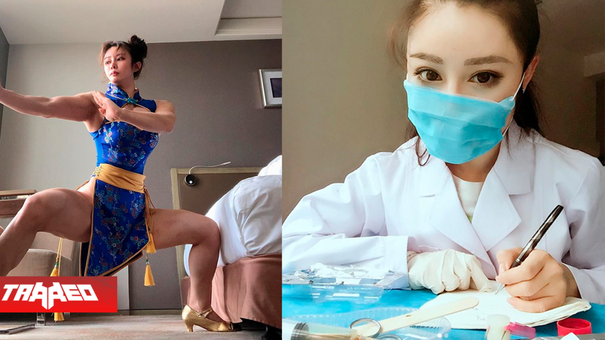 Aparte de ser físicoculturista y cosplayer, es médico