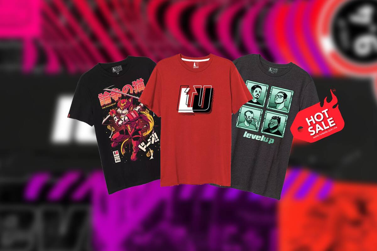Hot Sale 2024: las playeras de LEVEL UP están de regreso con un relanzamiento de sus modelos clásicos