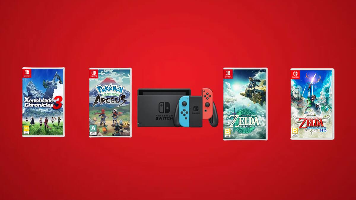 Aprovecha para ampliar tu colección de Nintendo Switch