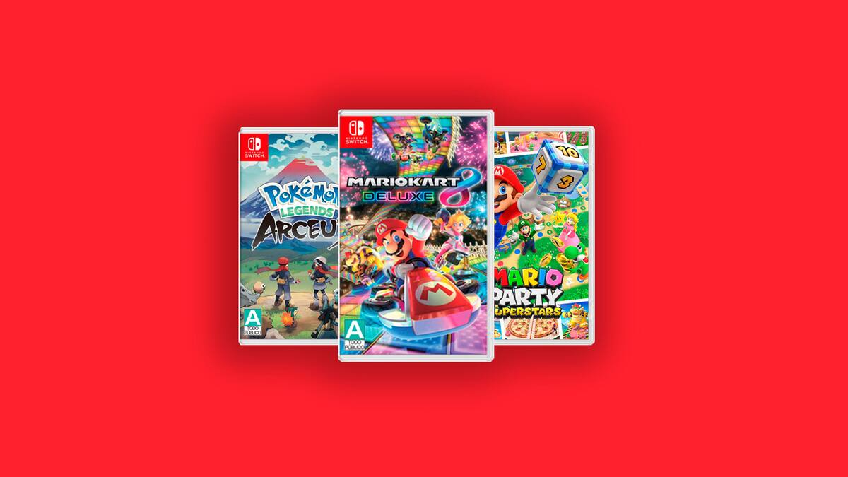 Aprovecha y amplía tu colección de juegos para Nintendo Switch