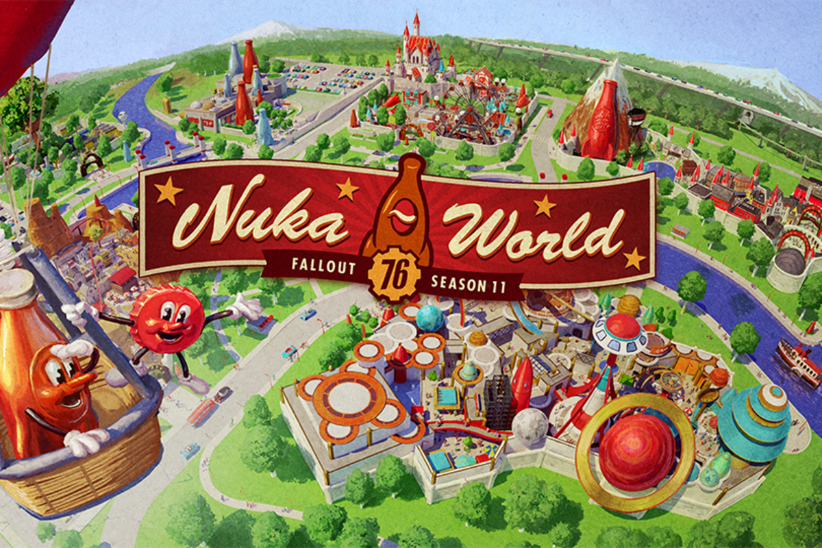 Fallout 76 launches today its Nuka-World on Tour for its Season 11 update for free