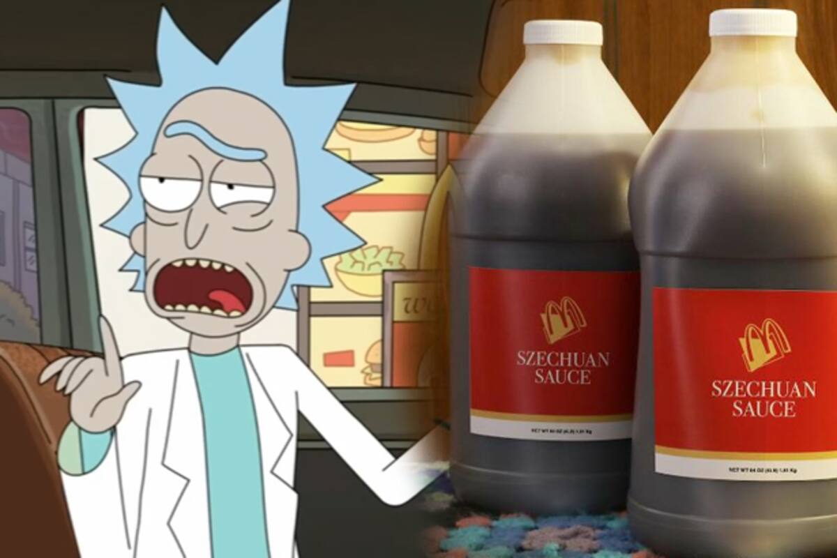 McDonald's envió salsa Szechuan al creador de Rick and Morty