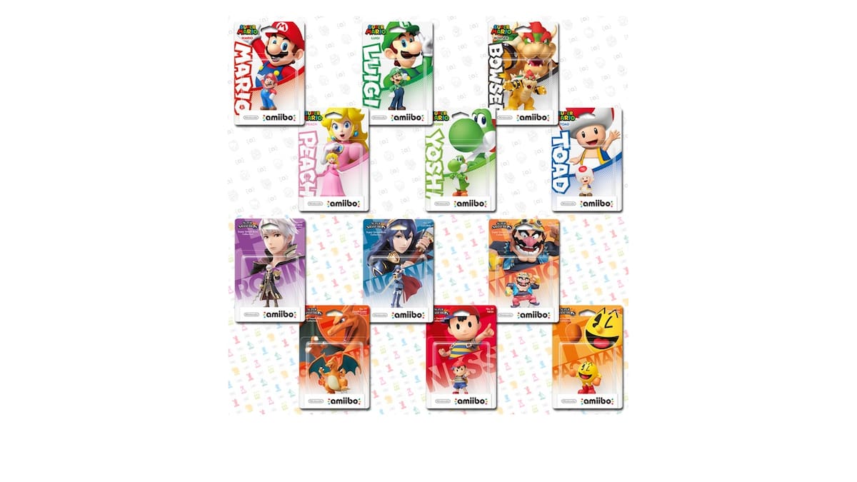 Así lucen las figuras anunciadas hoy por Nintendo
