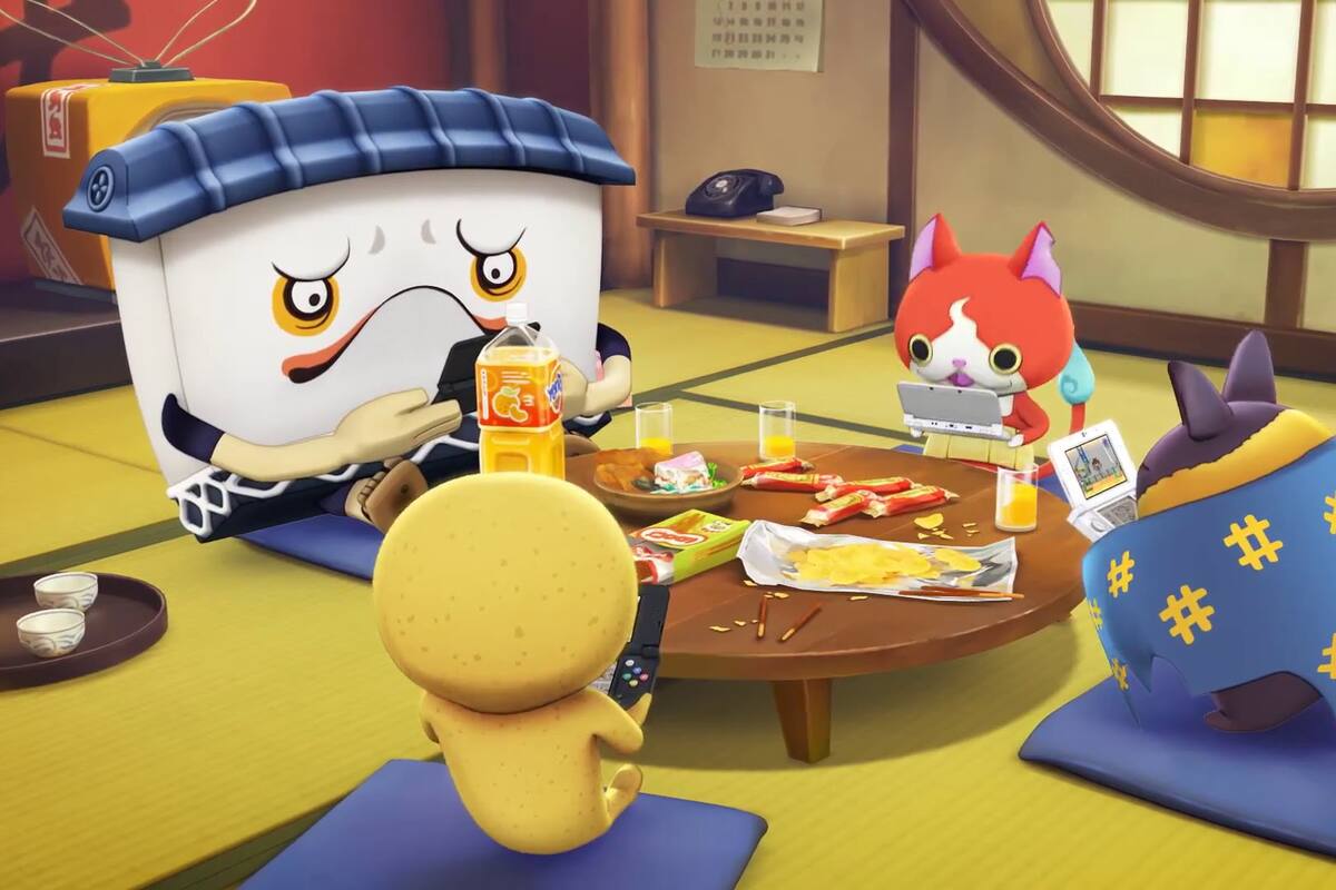El comercial de Yo-Kai Watch es extraño