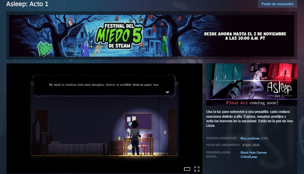 Asleep Steam