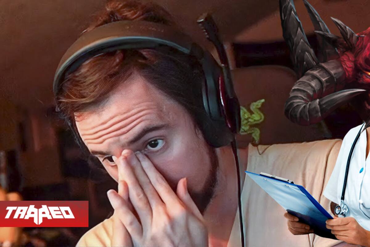 Streamer terminó en el hospital después de jugar Diablo IV más de 13 horas seguidas y queda reocupado por su salud