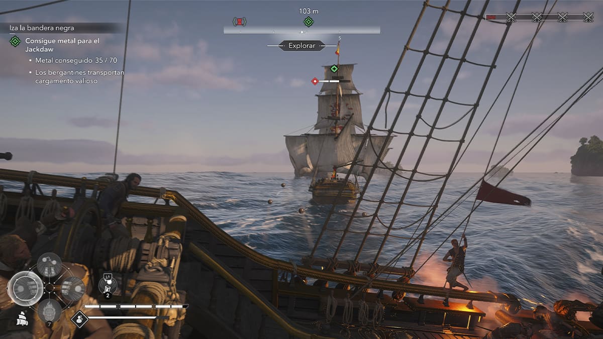 Assassin's Creed batalla naval