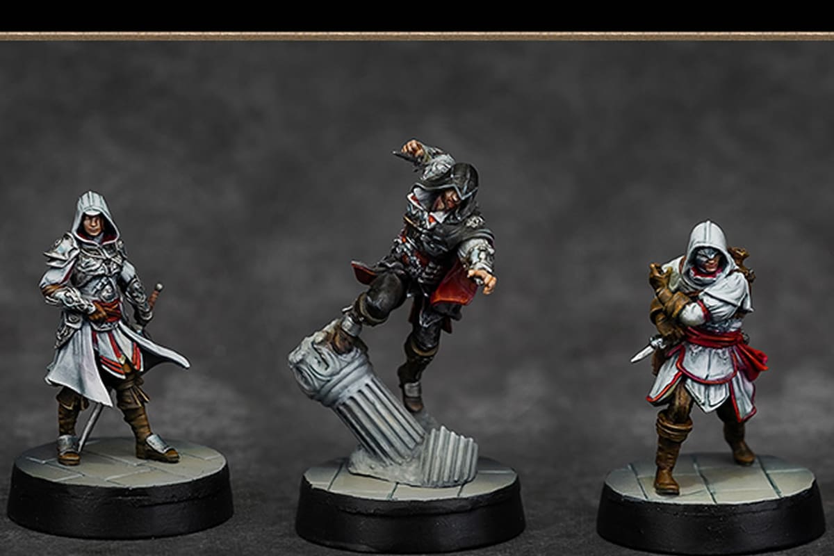 Juego de mesa de Assassin's Creed logra patrocinio en unas cuantas horas