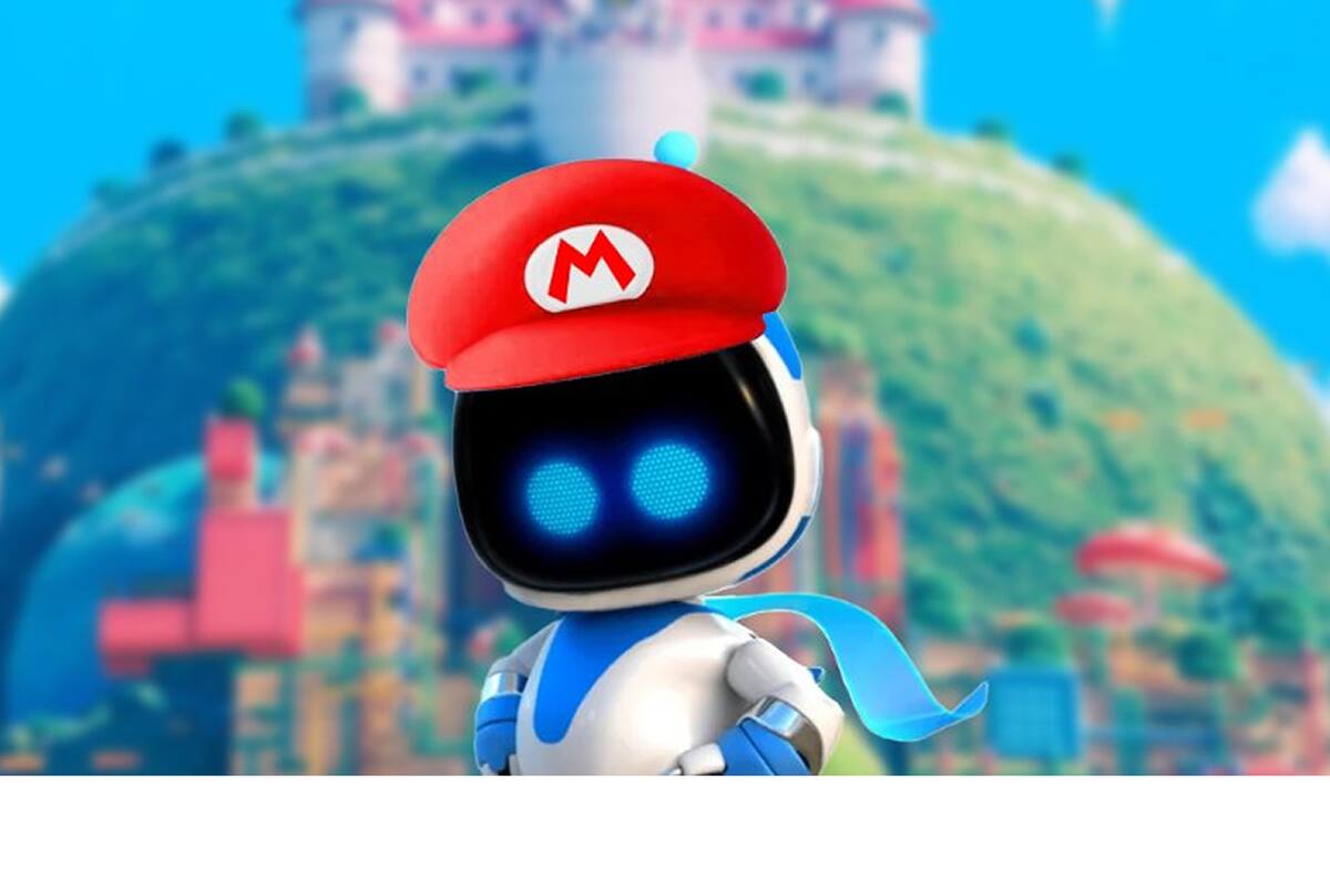 Jugador hace realidad un crossover entre ASTRO BOT y Super Mario Bros.; fans creen que recibirá una demanda de Nintendo y PlayStation