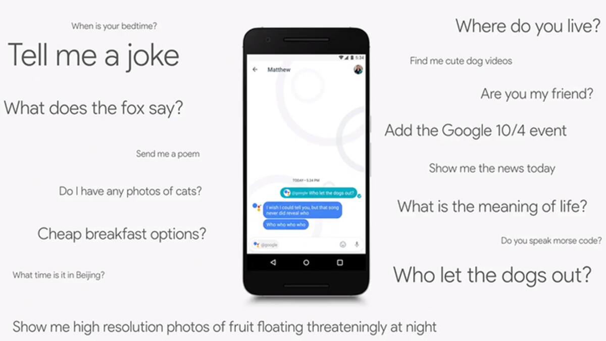 Ataques a Apple, colores de verdad fuertes y Siri versión Google