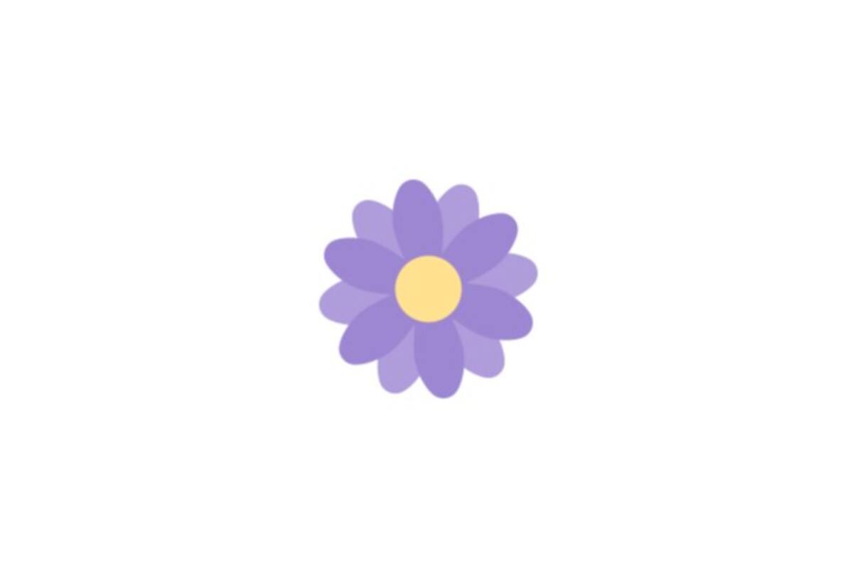 La flor morada está de vuelta en las reacciones de Facebook