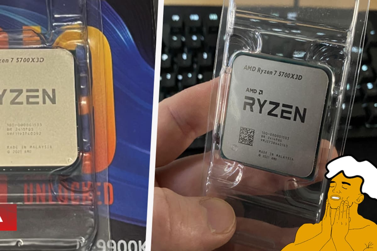 Jugadores compran CPUs AMD 5700X3D en AliExpress, días después sus compras son canceladas y reembolsadas, pero los procesadores llegan de todos modos