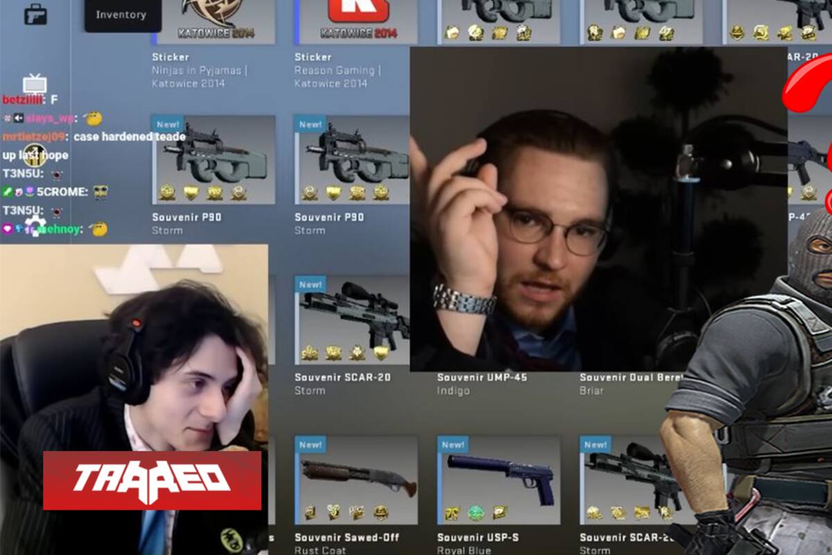 Streamer de TWITCH abre $120.000 dólares en cajas de CS:GO pero gana menos de $5.000