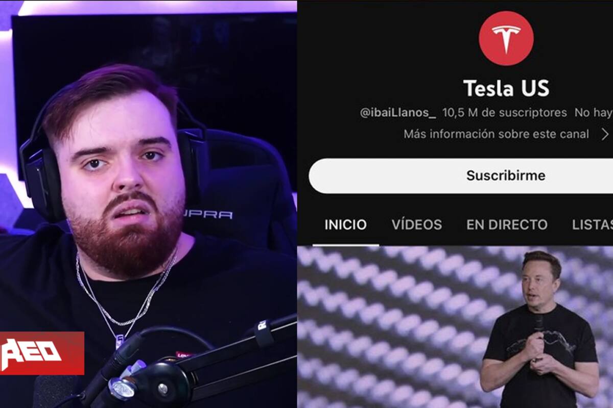 Hackean canal de Youtube de Ibai Llanos y reemplazan todo el contenido con videos de Tesla y Elon Musk