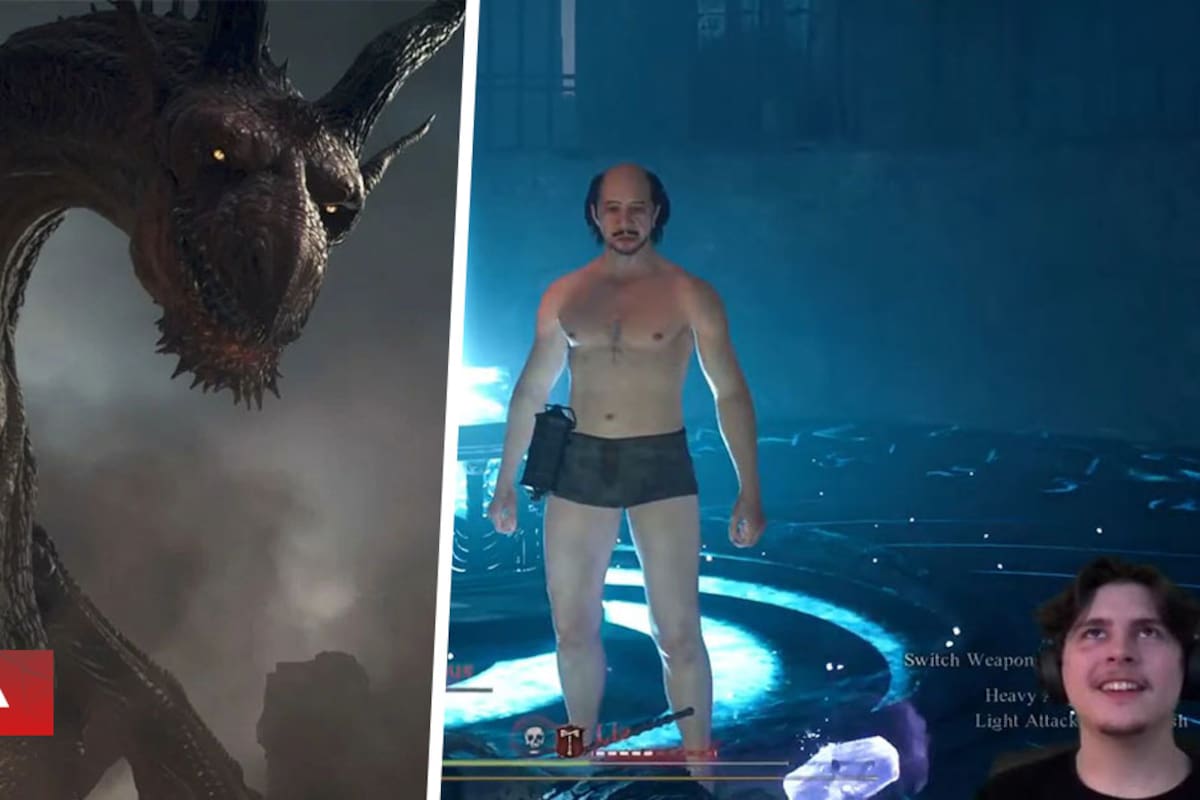 Jugador termina Dragon's Dogma 2 completamente desnudo y usando sólo sus puños en menos de dos horas
