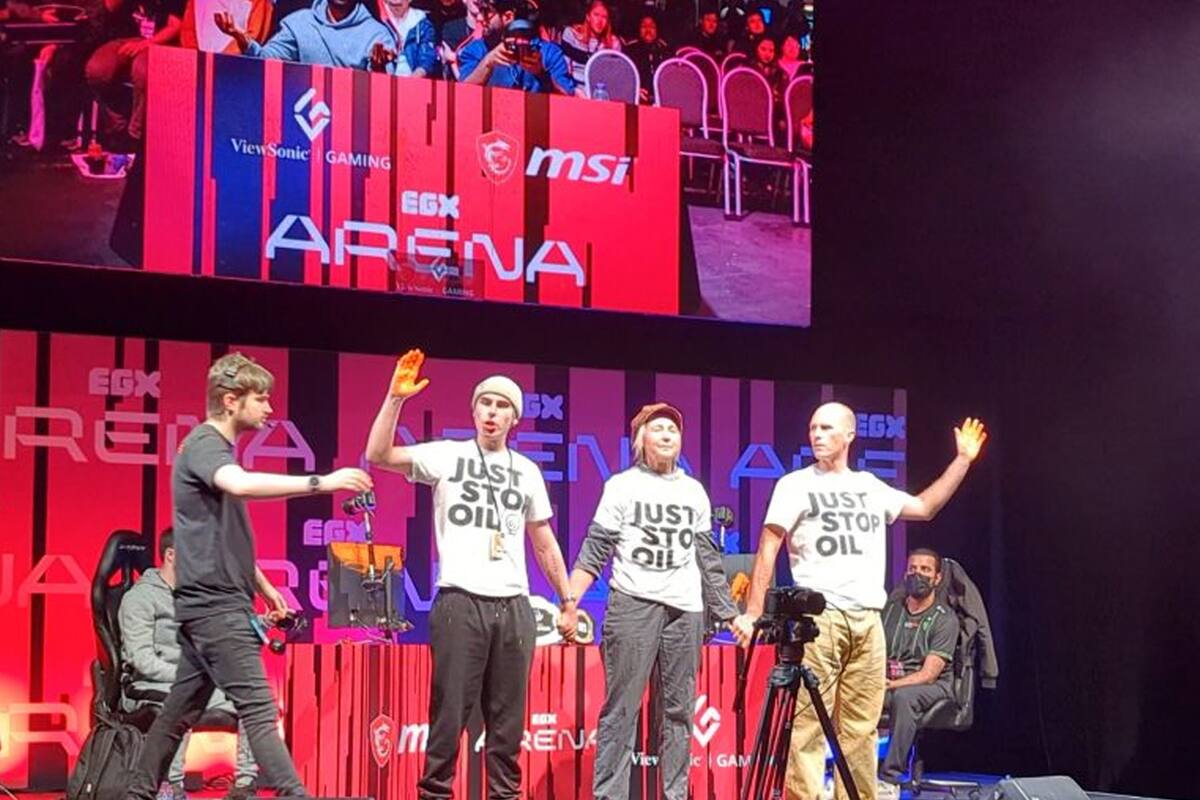 Environmentalists Disrupt TEKKEN 7 Tournament and Protest on Stage