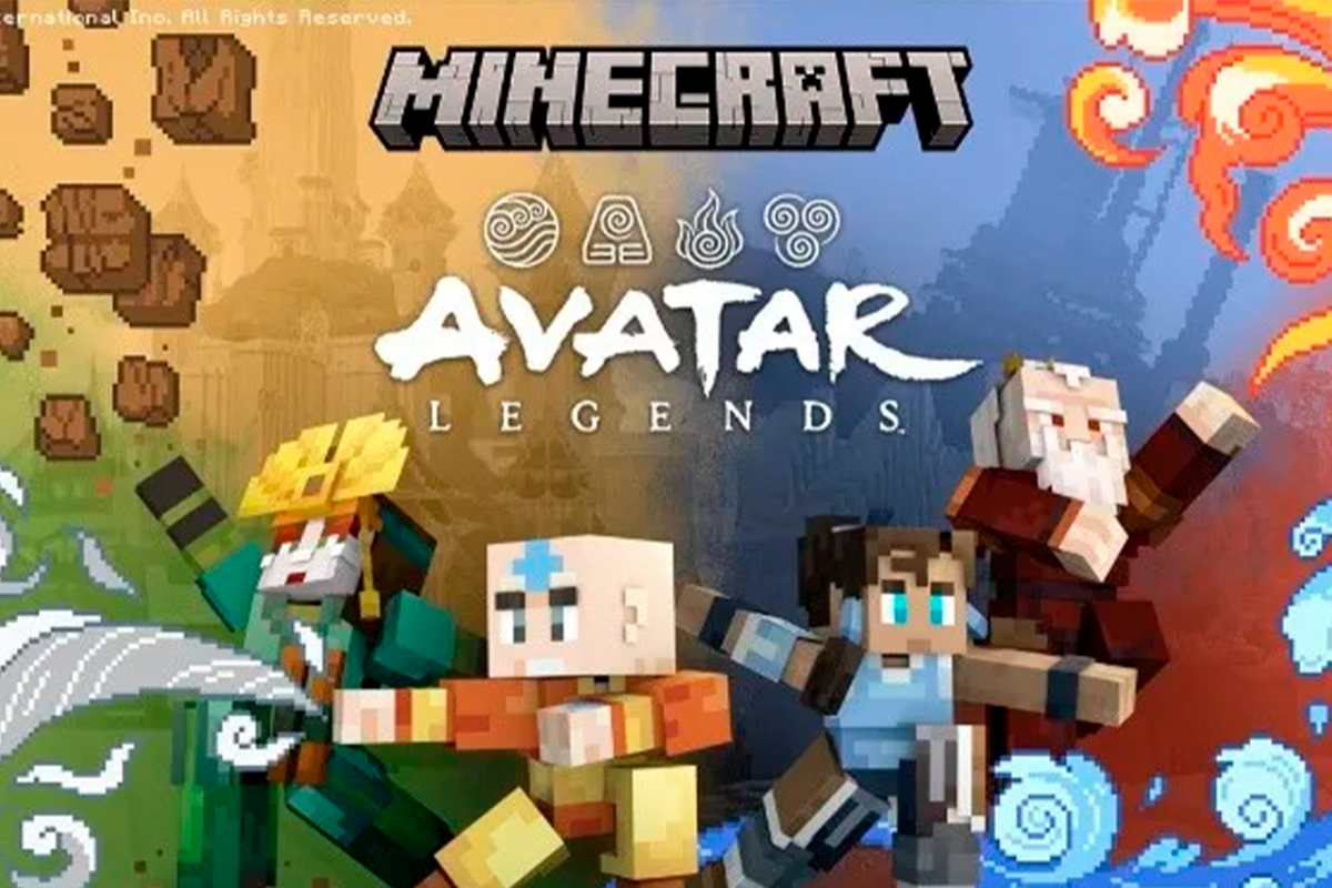 Minecraft: Master all four elements with the new Avatar DLC!