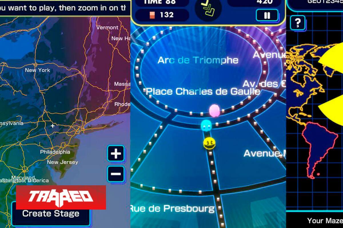 ¿PAC-MAN-GO? Nuevo juego móvil usará calles reales como laberintos