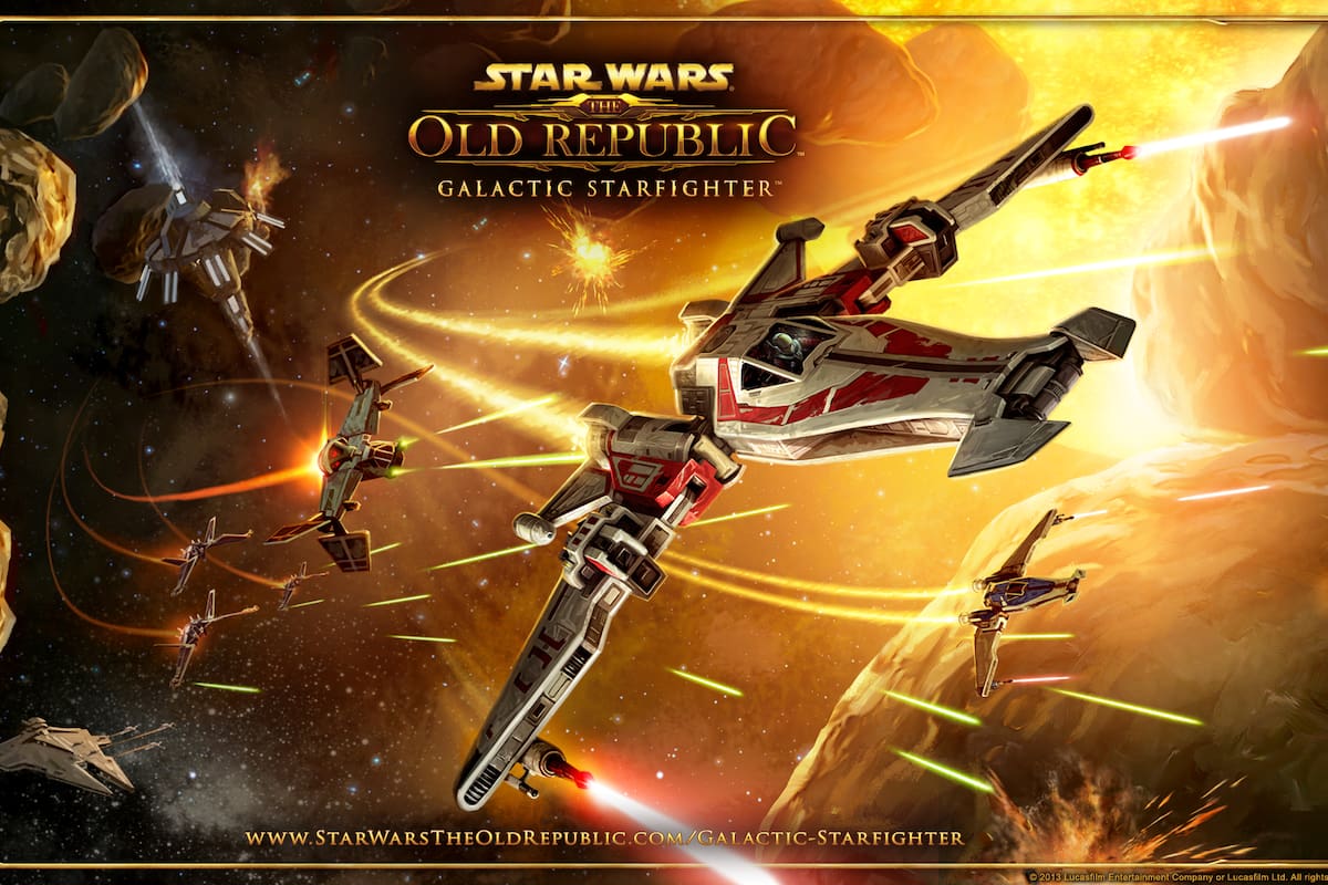 "Galactic Starfighter" es la nueva expansión de Star Wars: The Old Republic